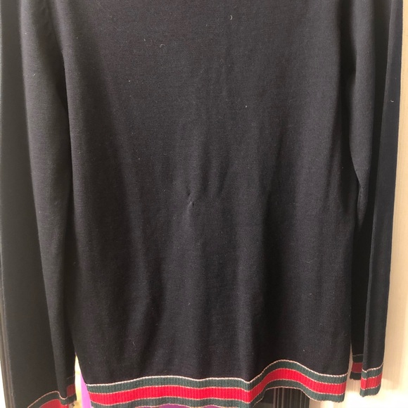 Gucci v-neck Merino Wool Cardigan Medium - Picture 3 of 6